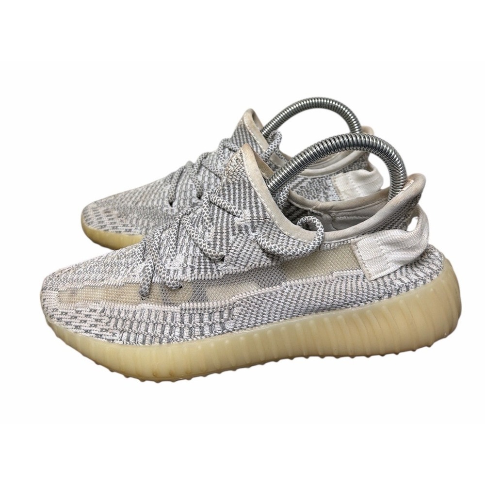 Adidas Yeezy Boost 350 V2 Yeshaya Male 6.5 Gray White BY1604 Primeknit EUC
